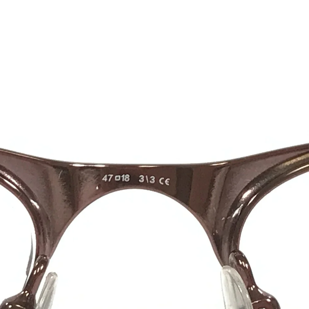 Safilo VERGE 2R6 Eyeglasses Frames Brown Rectangular Full Rim 47-18-135